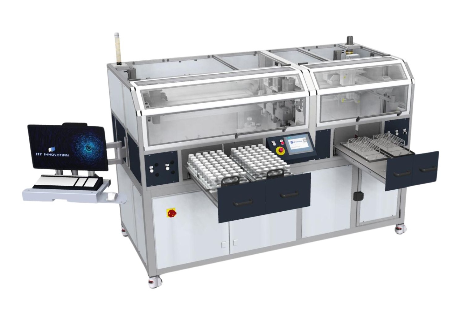 PQ, Decapper, High-Speed Liquid Transfer Station for Oil Testing